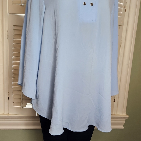 AVENUE BLUE BLOUSE 14/16 - Picture 2 of 8